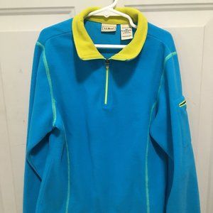 Girl's LL Bean fleece pullover
